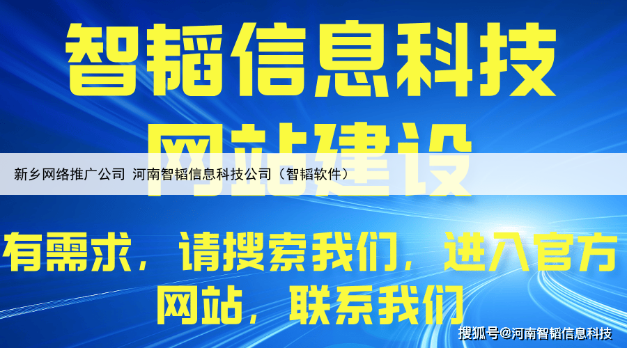 新乡网络推广公司 河南智韬信息科技公司（智韬软件）