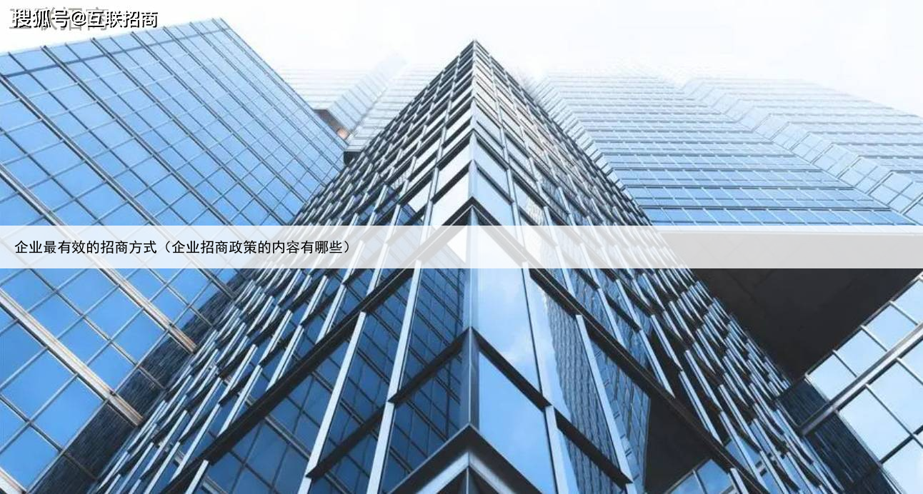 企业最有效的招商方式（企业招商政策的内容有哪些）