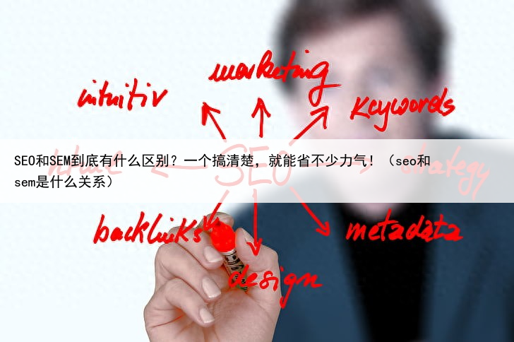 SEO和SEM到底有什么区别？一个搞清楚，就能省不少力气！（seo和sem是什么关系）