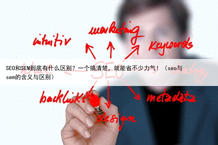 SEO和SEM到底有什么区别?一个搞清楚,就能省不少力气!(seo与sem的含义与区别)