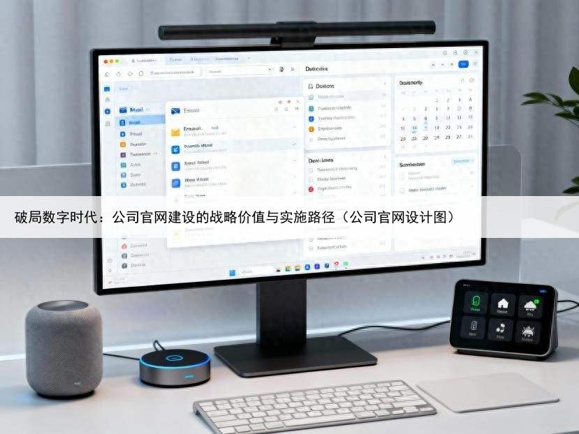 破局数字时代：公司官网建设的战略价值与实施路径（公司官网设计图）