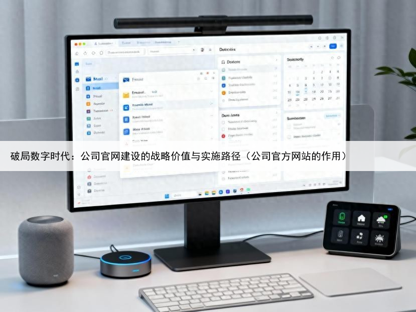 破局数字时代：公司官网建设的战略价值与实施路径（公司官方网站的作用）