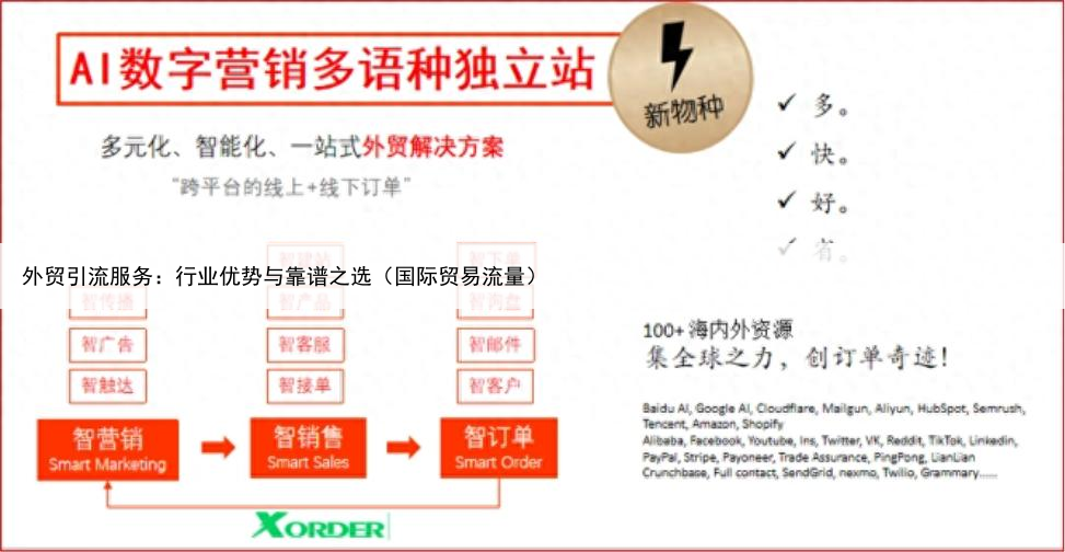 外贸引流服务：行业优势与靠谱之选（国际贸易流量）