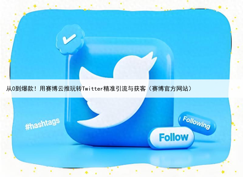 从0到爆款！用赛博云推玩转Twitter精准引流与获客（赛博官方网站）