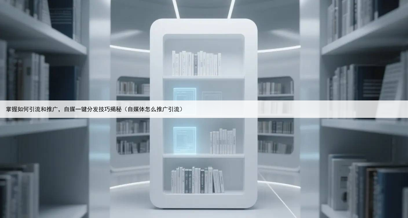 掌握如何引流和推广,自媒一键分发技巧揭秘(自媒体怎么推广引流)