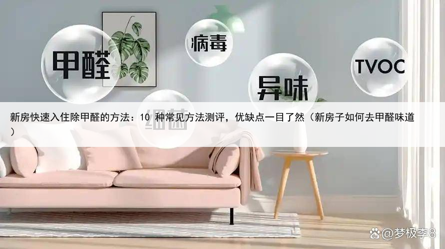 新房快速入住除甲醛的方法：10 种常见方法测评，优缺点一目了然（新房子如何去甲醛味道）