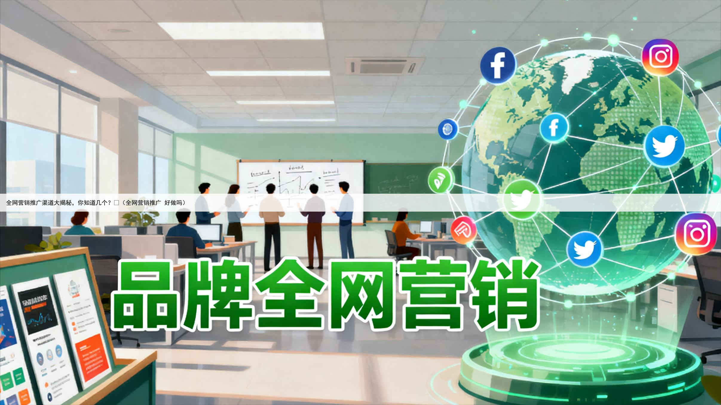 全网营销推广渠道大揭秘，你知道几个？​（全网营销推广 好做吗）