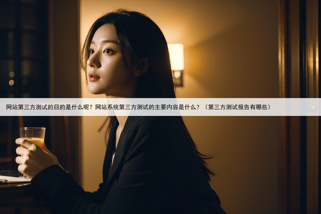 网站第三方测试的目的是什么呢？网站系统第三方测试的主要内容是什么？（第三方测试报告有哪些）