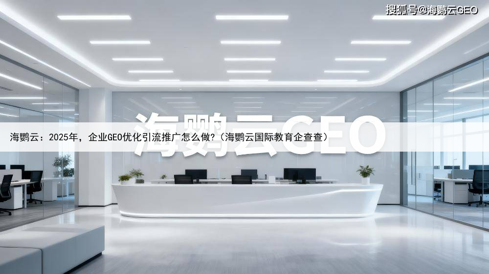 海鹦云：2025年，企业GEO优化引流推广怎么做?（海鹦云国际教育企查查）