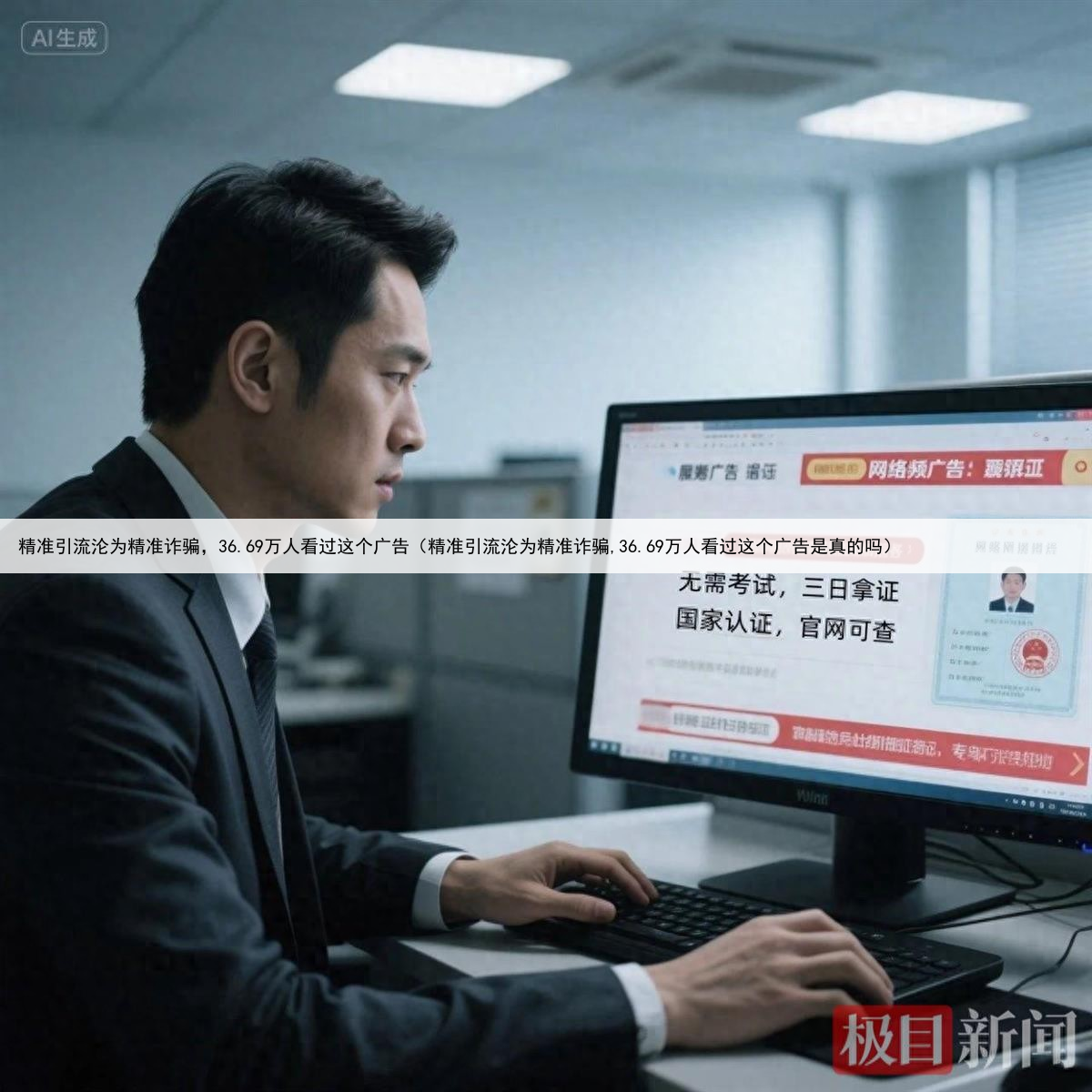 精准引流沦为精准诈骗，36.69万人看过这个广告（精准引流沦为精准诈骗,36.69万人看过这个广告是真的吗）