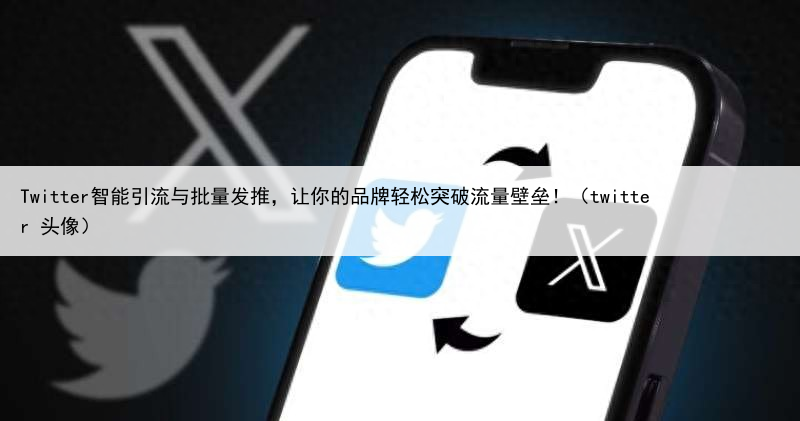 Twitter智能引流与批量发推,让你的品牌轻松突破流量壁垒!(twitter 头像)