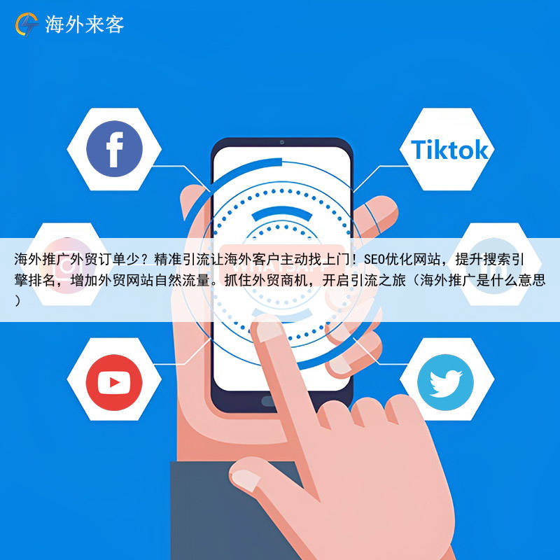 海外推广外贸订单少？精准引流让海外客户主动找上门！SEO优化网站，提升搜索引擎排名，增加外贸网站自然流量。抓住外贸商机，开启引流之旅（海外推广是什么意思）
