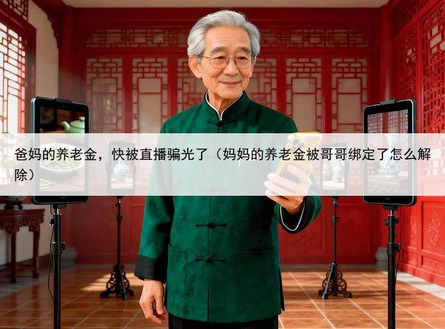 爸妈的养老金，快被直播骗光了（妈妈的养老金被哥哥绑定了怎么解除）