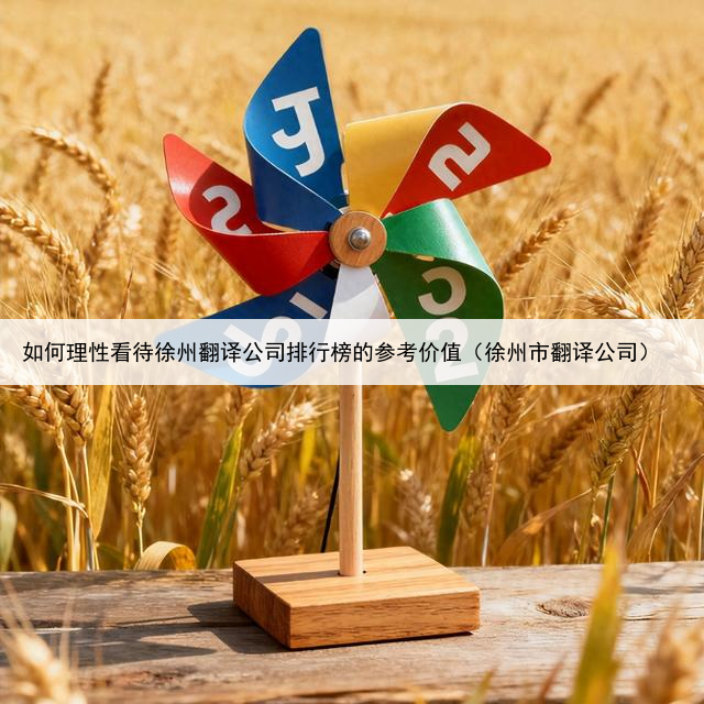 如何理性看待徐州翻译公司排行榜的参考价值(徐州市翻译公司)
