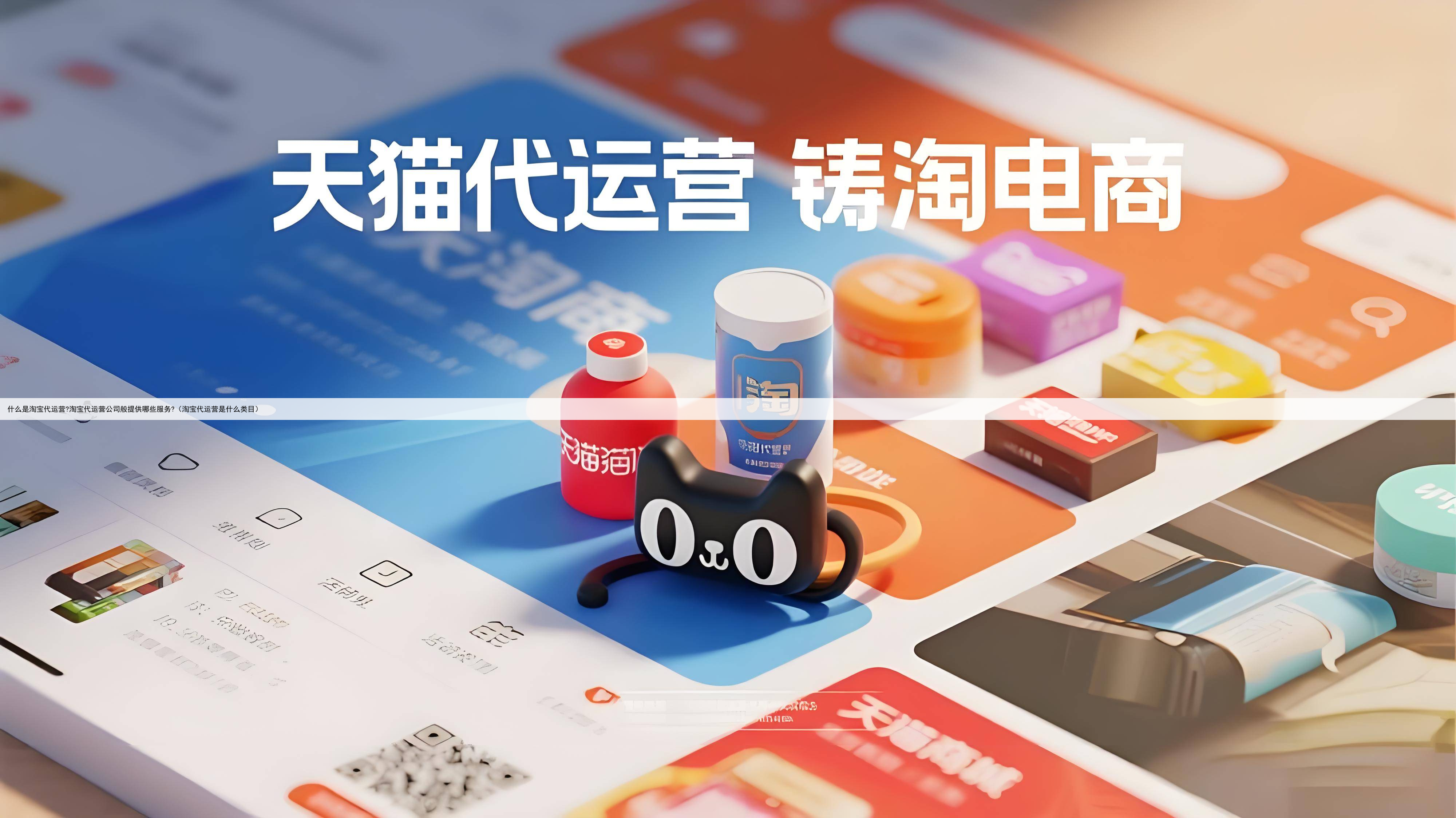 什么是淘宝代运营?淘宝代运营公司般提供哪些服务?（淘宝代运营是什么类目）