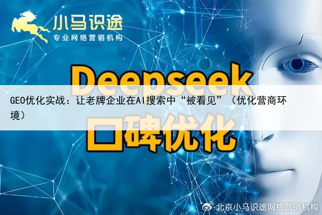GEO优化实战：让老牌企业在AI搜索中“被看见”（优化营商环境）