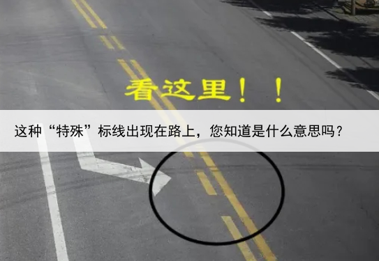 这种“特殊”标线出现在路上，您知道是什么意思吗？