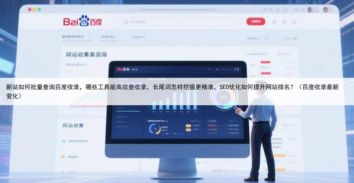 新站如何批量查询百度收录，哪些工具能高效查收录，长尾词怎样挖掘更精准，SEO优化如何提升网站排名？（百度收录最新变化）