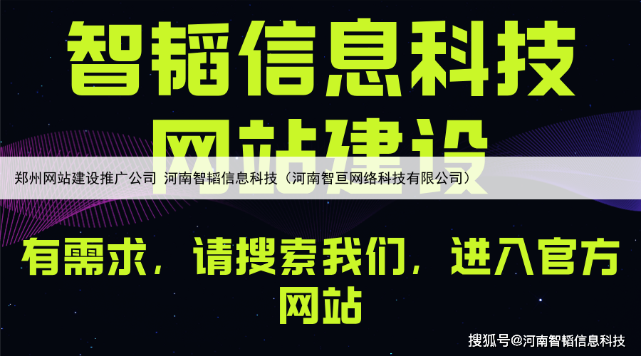 郑州网站建设推广公司 河南智韬信息科技（河南智亘网络科技有限公司）
