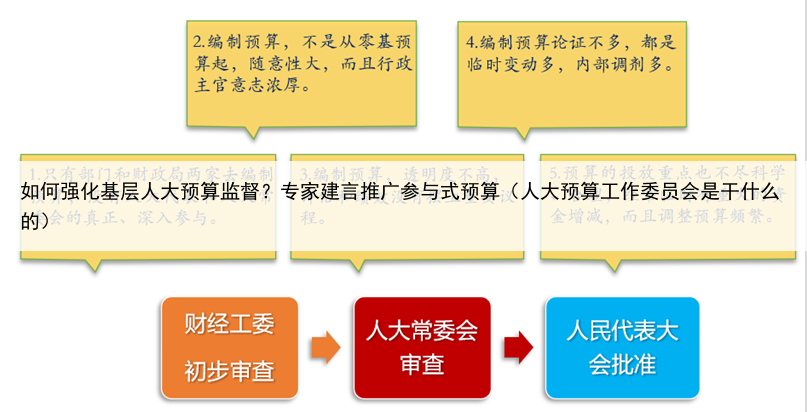 如何强化基层人大预算监督?专家建言推广参与式预算(人大预算工作委员会是干什么的)