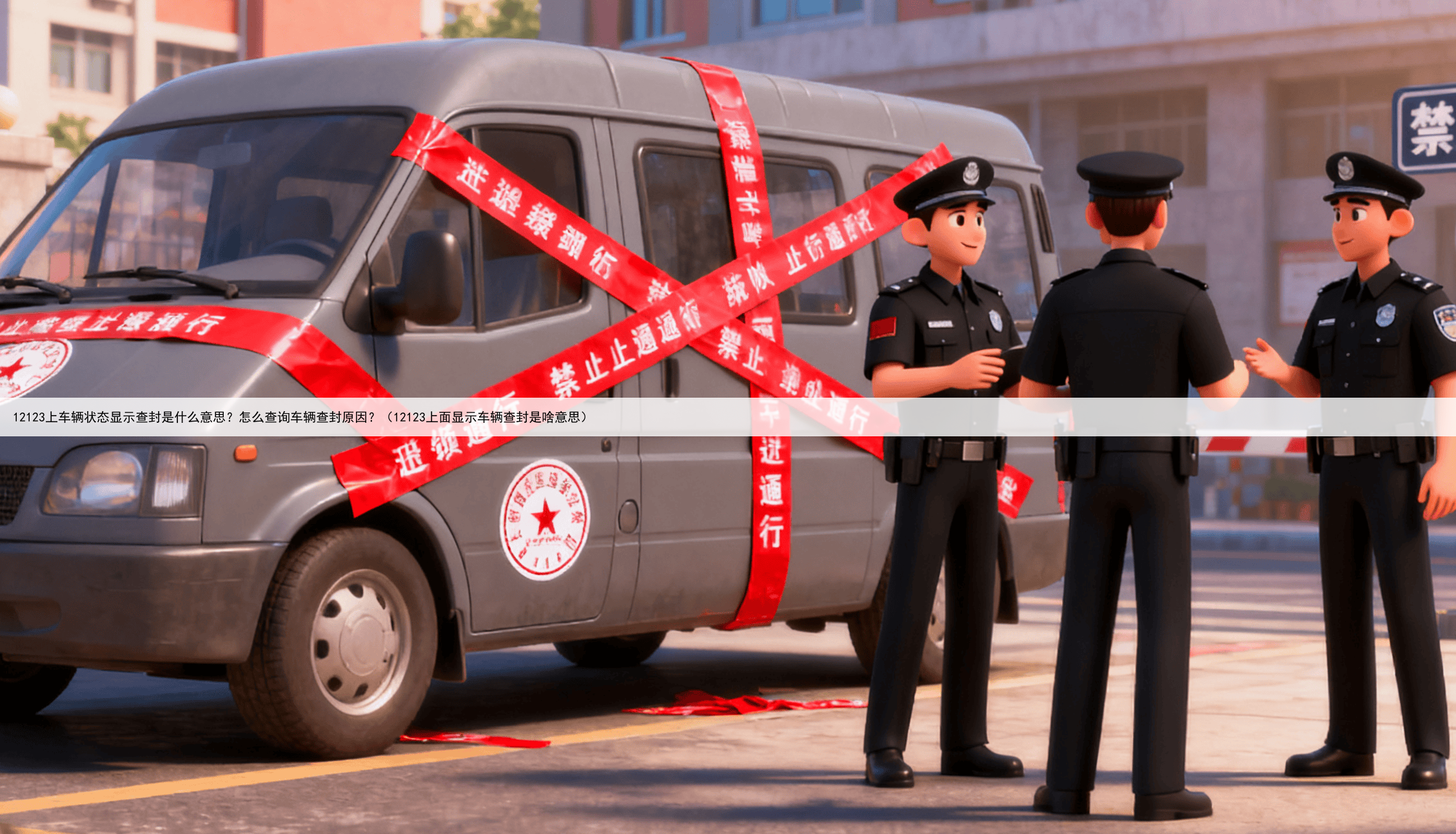 12123上车辆状态显示查封是什么意思?怎么查询车辆查封原因?(12123上面显示车辆查封是啥意思)