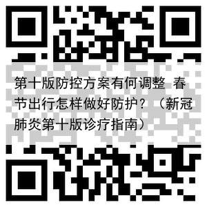 第十版防控方案有何调整 春节出行怎样做好防护？（新冠肺炎第十版诊疗指南）