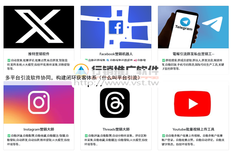 多平台引流软件协同,构建闭环获客体系(什么叫平台引流)