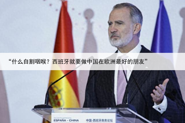 “什么自割咽喉？西班牙就要做中国在欧洲最好的朋友”