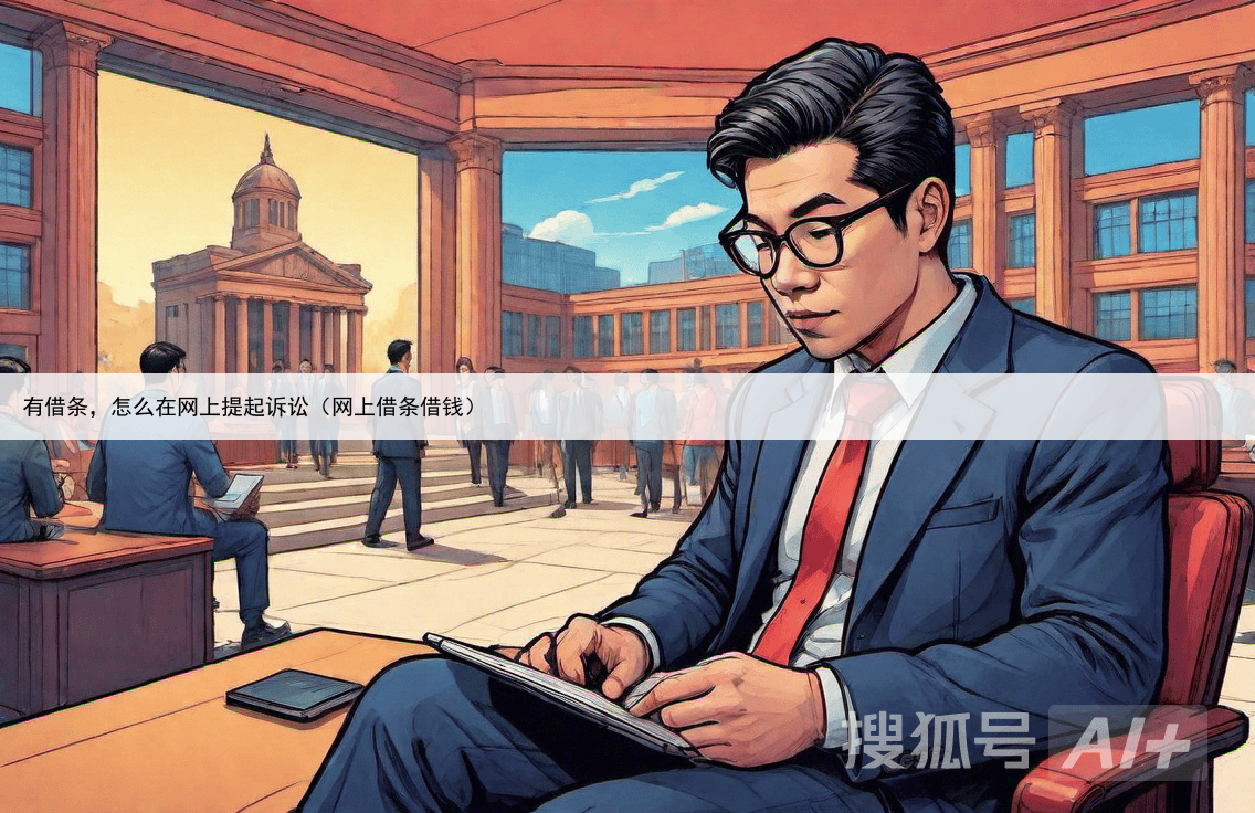 有借条,怎么在网上提起诉讼(网上借条借钱)