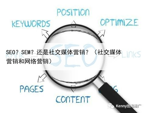 SEO？SEM？还是社交媒体营销？（社交媒体营销和网络营销）