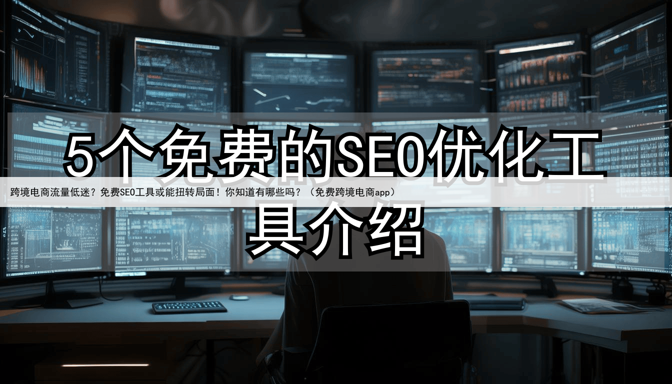 跨境电商流量低迷?免费SEO工具或能扭转局面!你知道有哪些吗?(免费跨境电商app)
