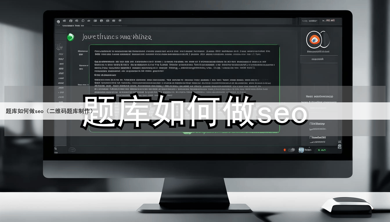 题库如何做seo（二维码题库制作）