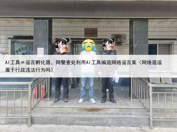 AI工具≠谣言孵化器,网警查处利用AI工具编造网络谣言案(网络造谣属于行政违法行为吗)