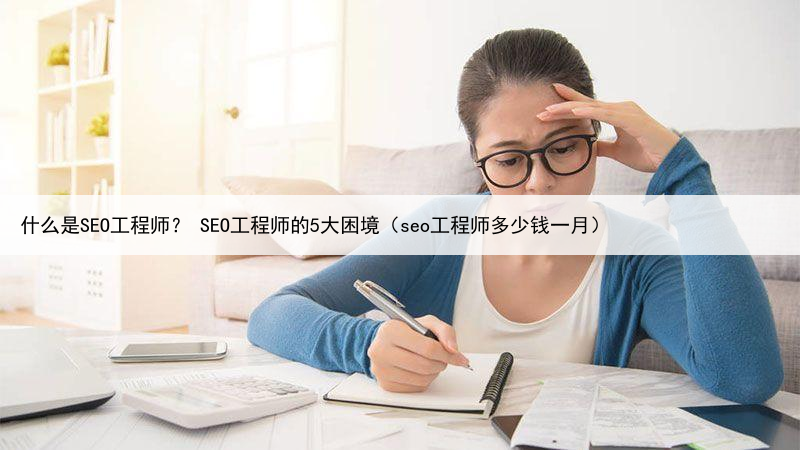 什么是SEO工程师？ SEO工程师的5大困境（seo工程师多少钱一月）