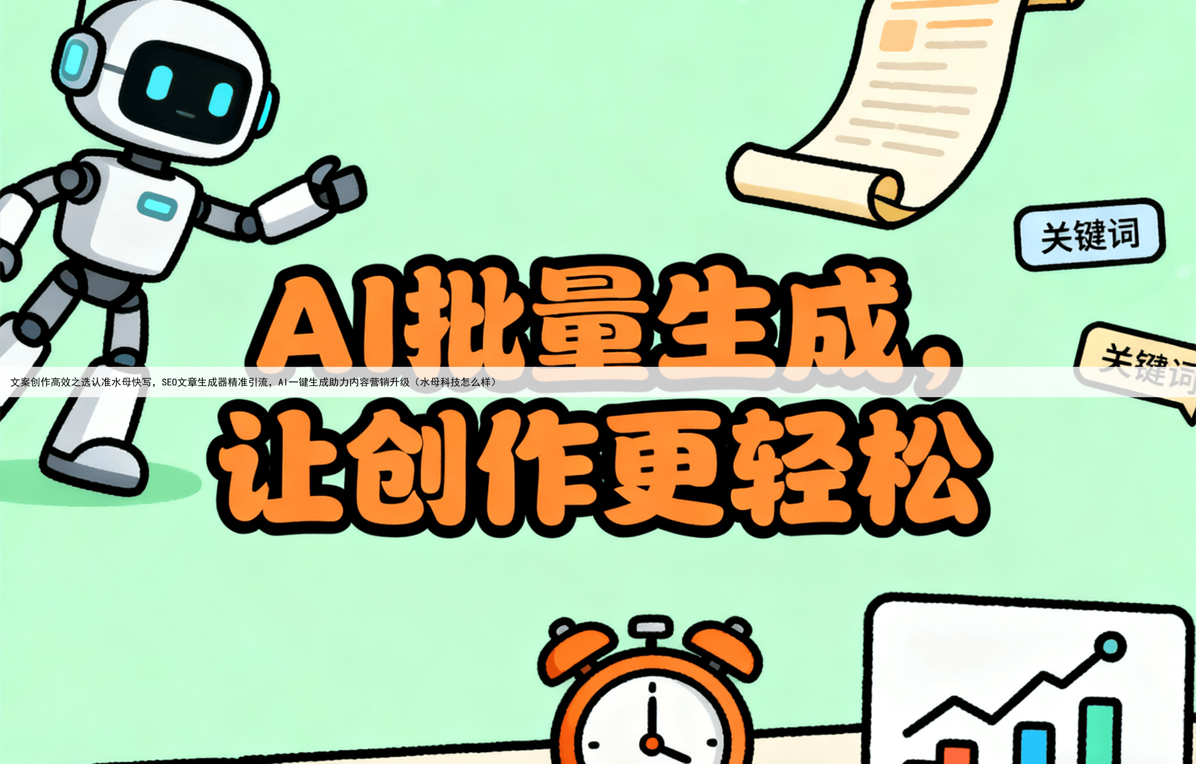 文案创作高效之选认准水母快写，SEO文章生成器精准引流，AI一键生成助力内容营销升级（水母科技怎么样）